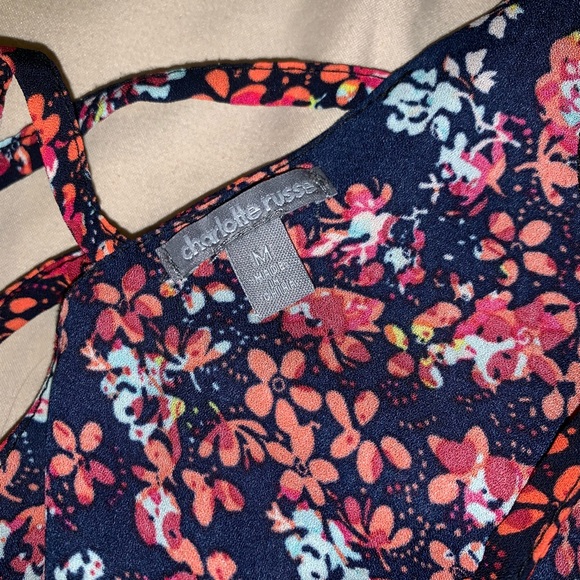 floral printed tank top - Picture 3 of 3